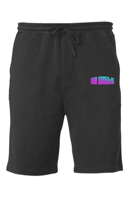 No Limits Fleece Shorts purple/blue