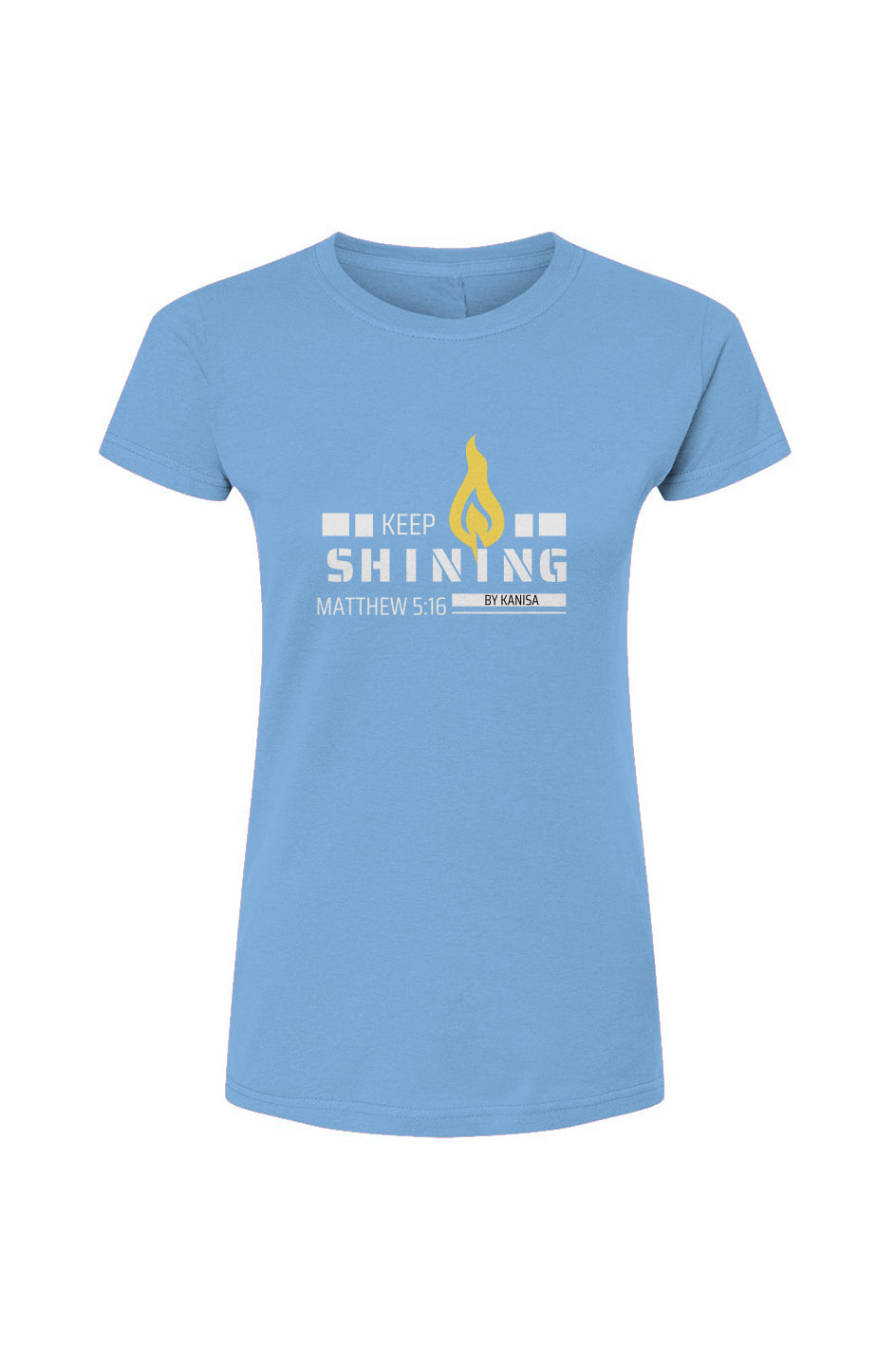 Keep Shining Womens Fine Jersey T-Shirt