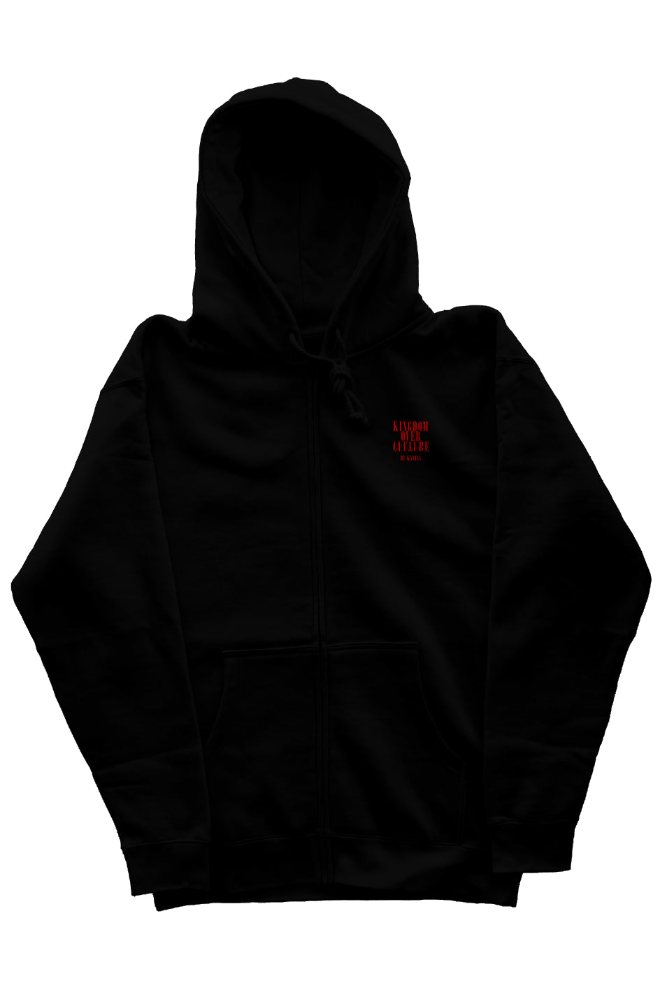 KINGDOM OVER CULTURE zip hoody