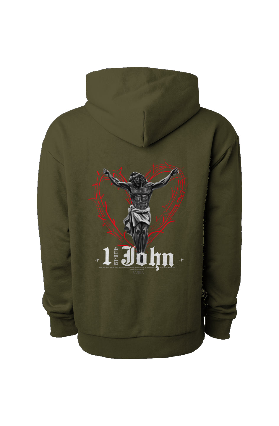 Love of Christ Pullover Hooded Sweatshirt