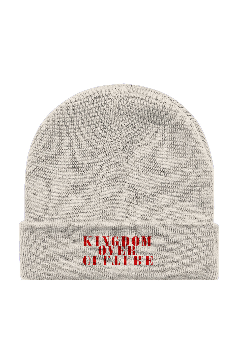 Kingdom over Culture Cuff Beanie