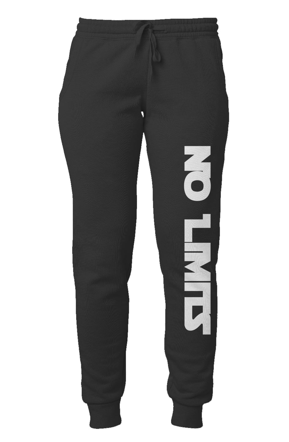 Womens No Limits Sweatpants-white logo